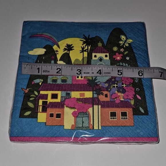 NEW Encanto Birthday Party Supplies Lot Disney 3 Pk Napkins 3 Pk Plates Mirabel - Picture 7 of 7